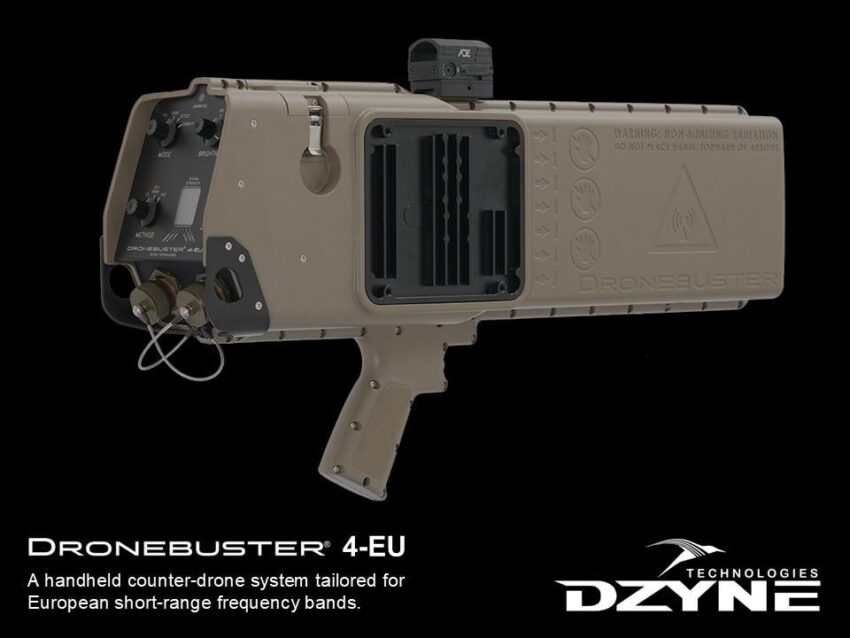 Dronebuster 4-EU: Advanced Counter-Drone System Unveiled