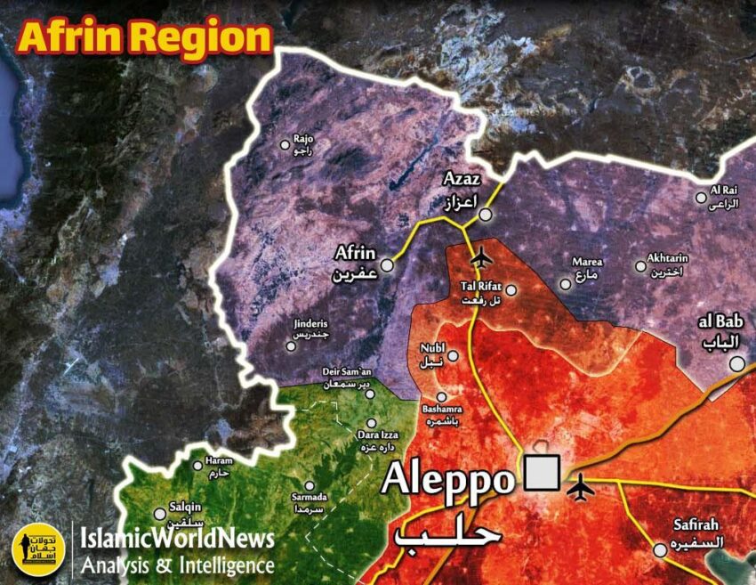 Turkish Presence in Afrin: Changes in Kurdish Region