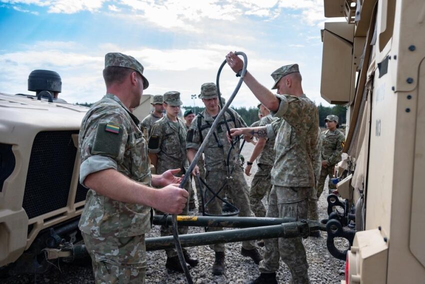 Lithuania Armed Forces Exercises Strengthen NATO Defense