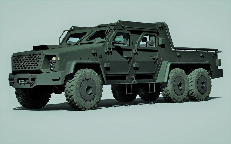 Ferox 6×6 Armored Vehicle Unveiled by EM&E Group