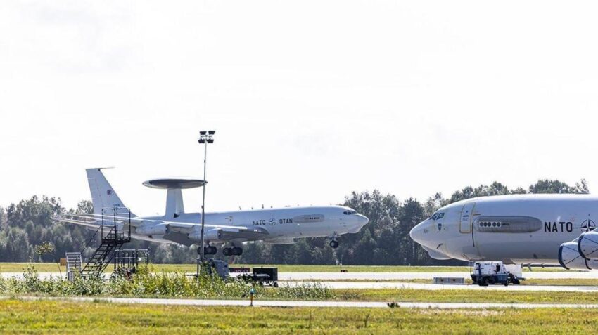 NATO E-3A AWACS Deployment Enhances Baltic Vigilance