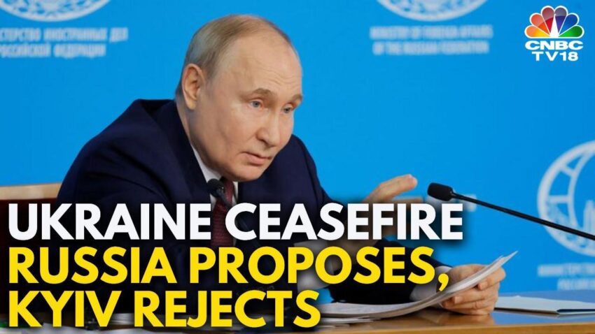 Putin Proposes Negotiations to Resolve Ukraine Conflict