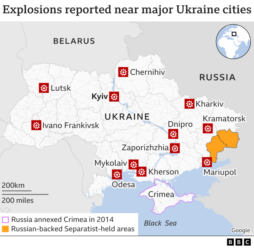 Russian Strikes in Ukraine Injure 12, Calls for Defense Rise