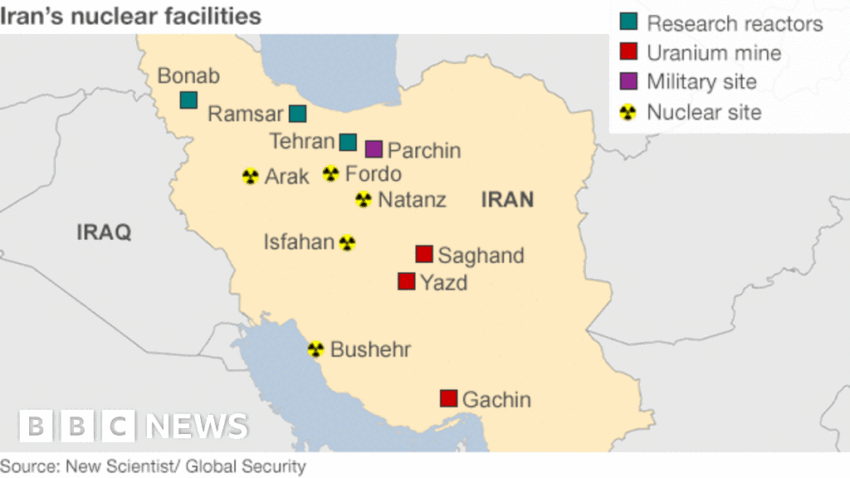 Iran Nuclear Sites Radiation Levels Remain Unchanged After Strikes