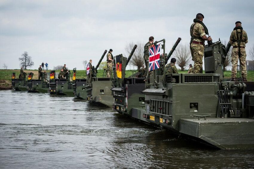 M3 Amphibious Pontoon Bridge Maintenance by GDELS