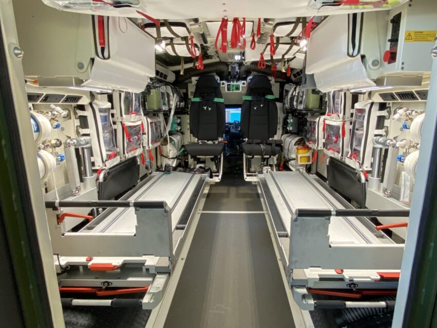 Eagle 6×6 Medical Vehicle for German Armed Forces Delivered