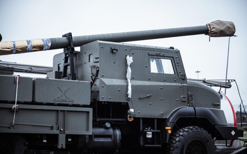 Estonia CAESAR Howitzers Enhance Defense Capabilities